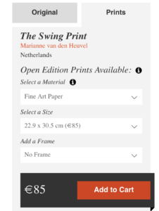 the swing print