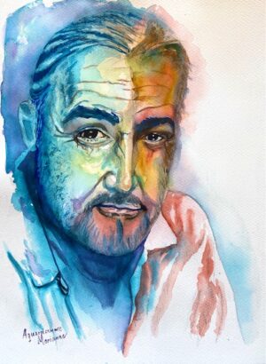 Watercolor on paper